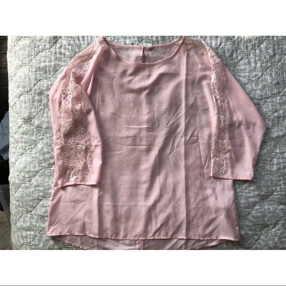 5/$25 🚨LAST CHANCE🚨 Old Navy Pink Blouse - Picture 1 of 4